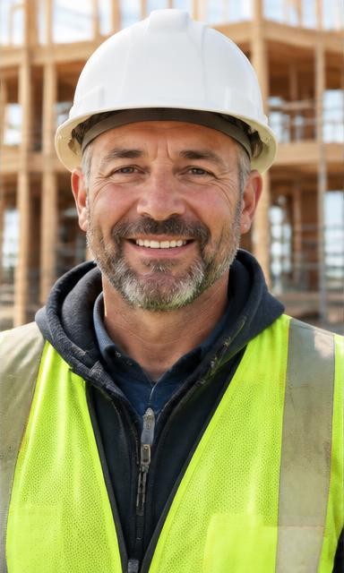 Illustrative construction professional